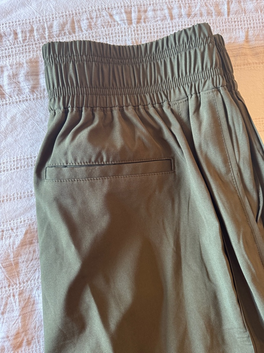 Old Navy Olive Green Wide Leg Pants - Picture 3 of 3